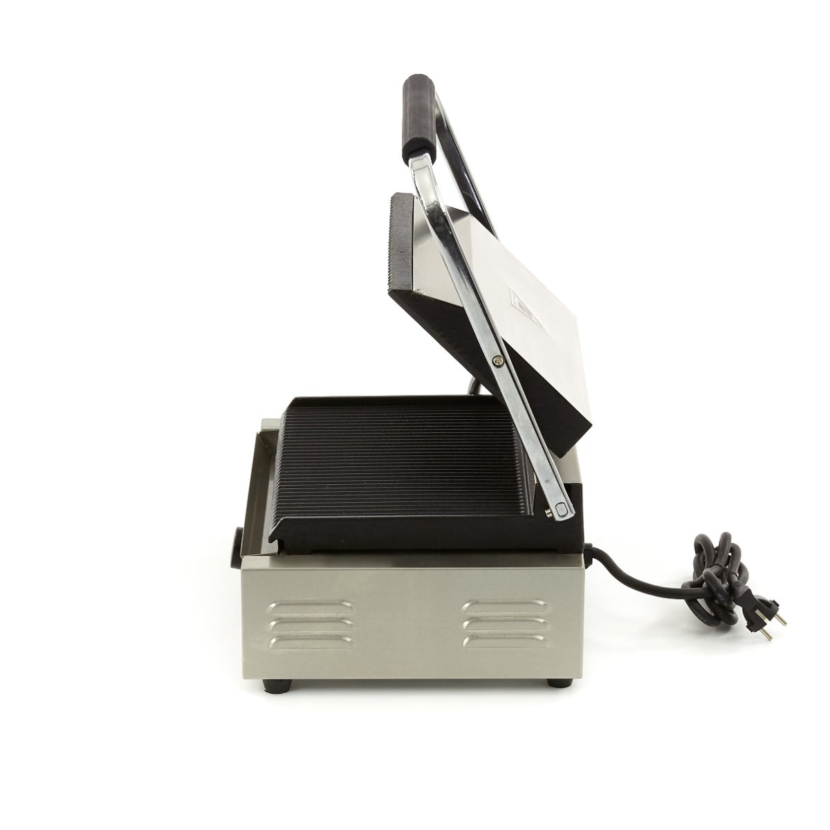 Contactgrill - Gegroefd - Enkele Grillplaat - 33,5 cm