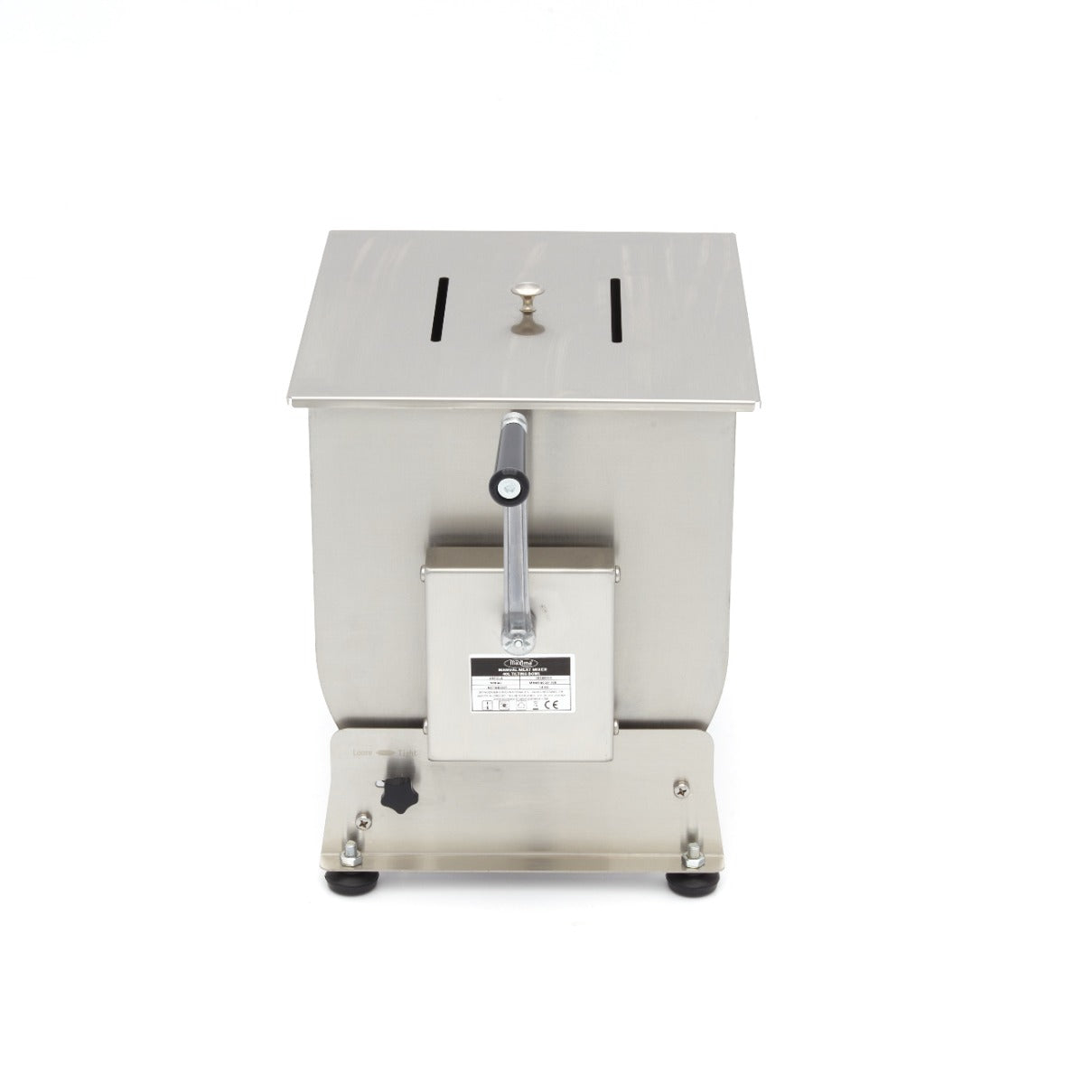 Vleesmenger 40 L - 35 Kg Vlees - Kantelbare Kom - Handmatig