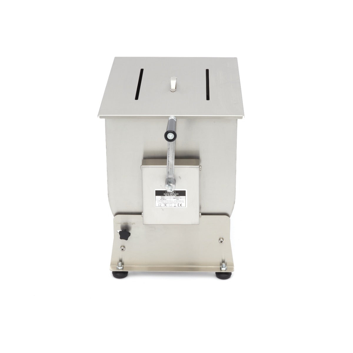 Vleesmenger 50 L - 43 Kg Vlees - Kantelbare Kom - Handmatig