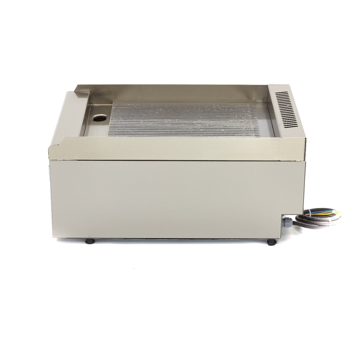 Horeca Grillplaat - Gegroefd - Enkel - 60 cm Diep