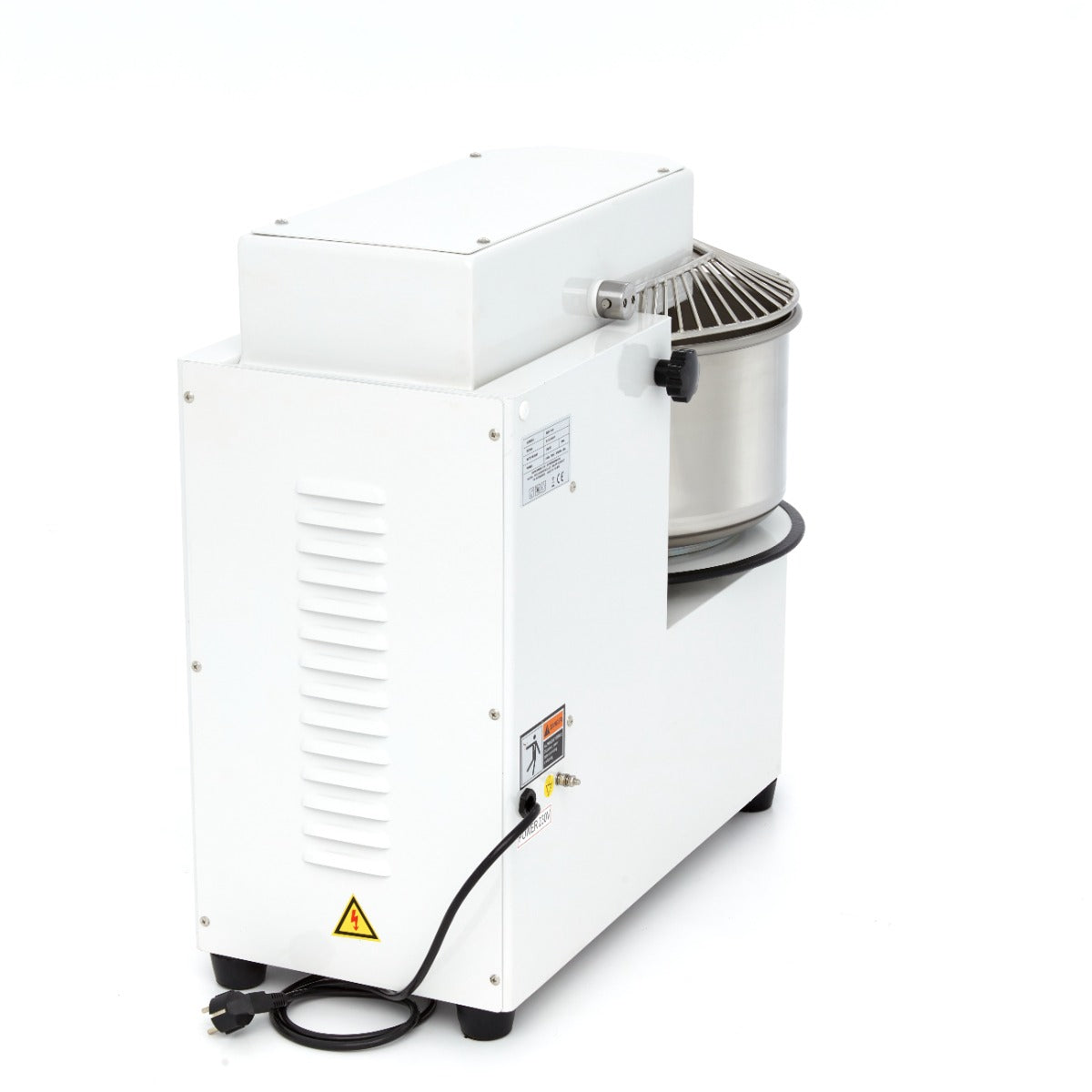 Spiraalkneder - 20 L - 12 Kg Deeg - 2 Snelheden - Uitneembare Kom