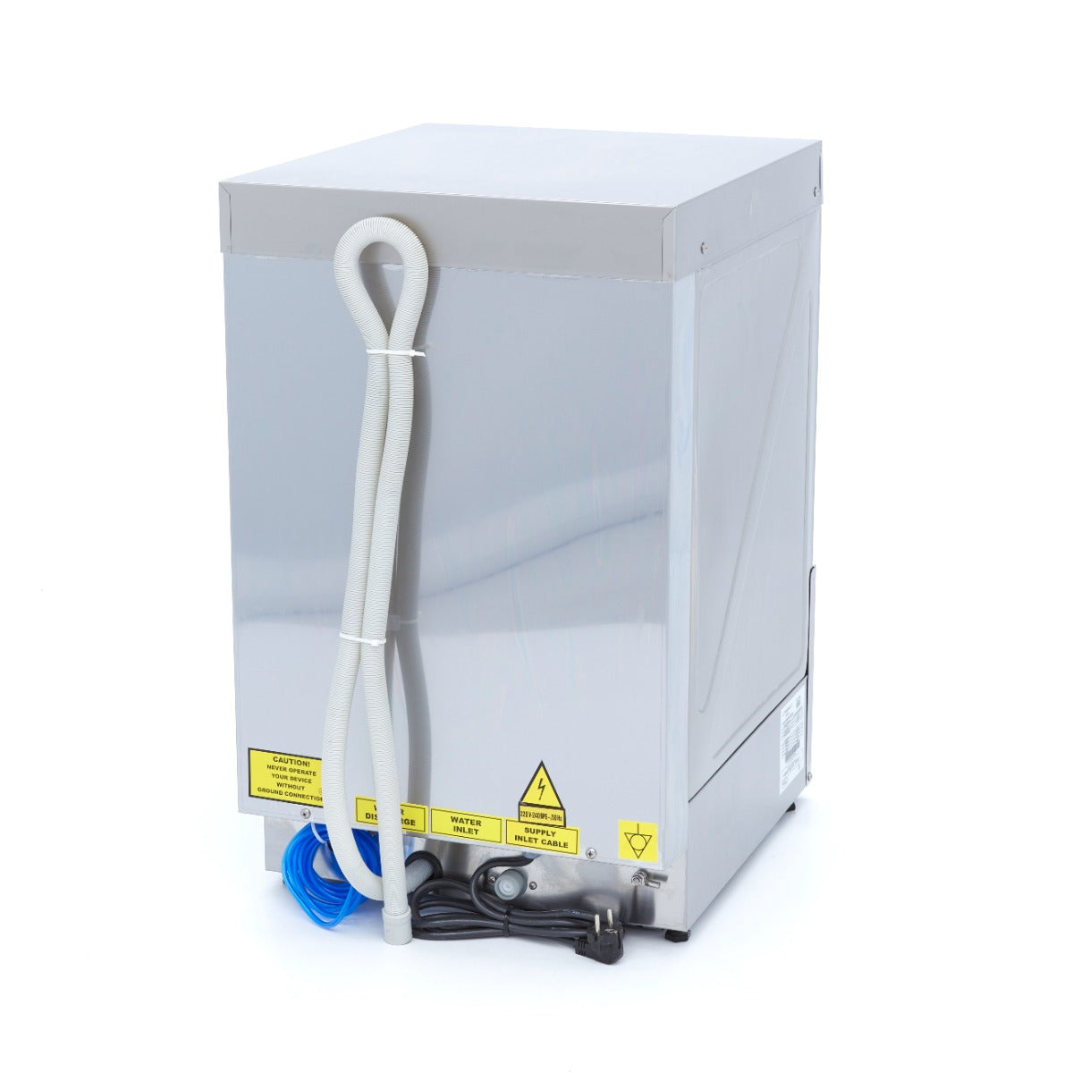 Horeca Vaatwasser - 40 x 40 cm - met Glansspoelpomp - Digitaal Display - 230V