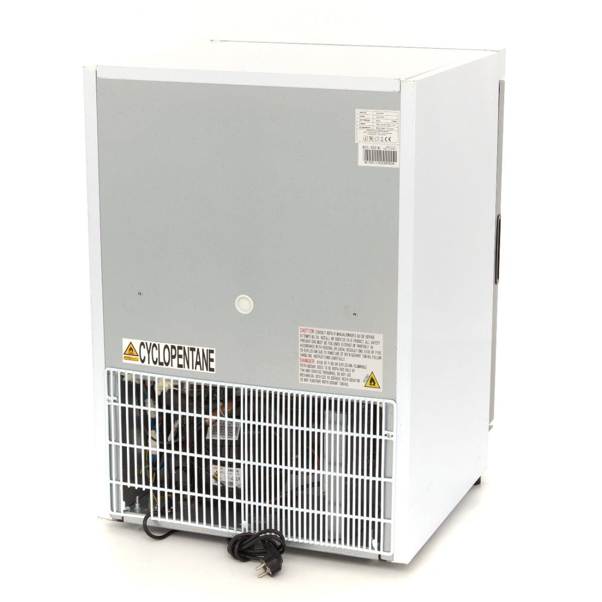 Vrieskast - 200 L - Wit - met Glazen Deur