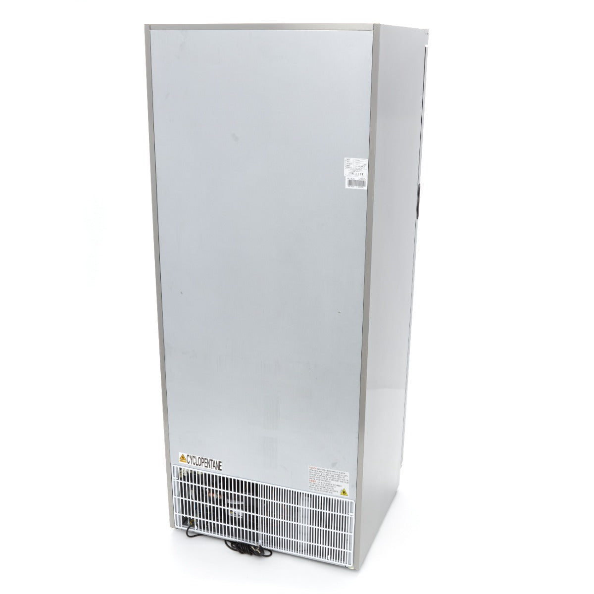 Vrieskast - 600 L - Rvs - met Glazen Deur