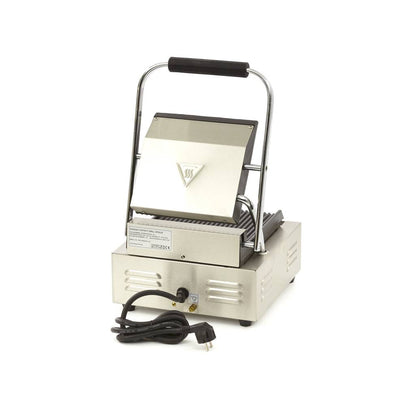 Contactgrill - Gegroefd - Enkele Grillplaat - 22 cm