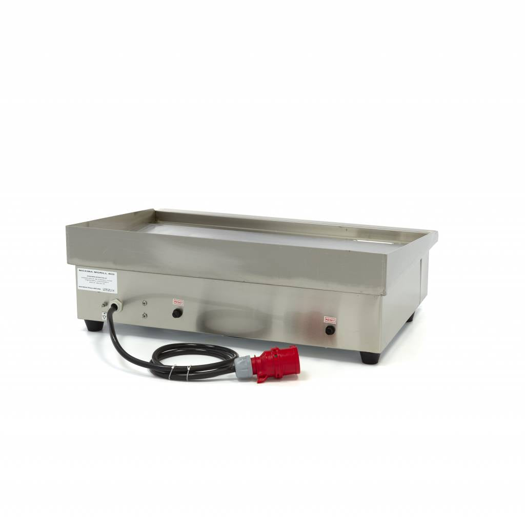 Grillplaat - Glad - 73 cm - incl. Opvangbak - 400V