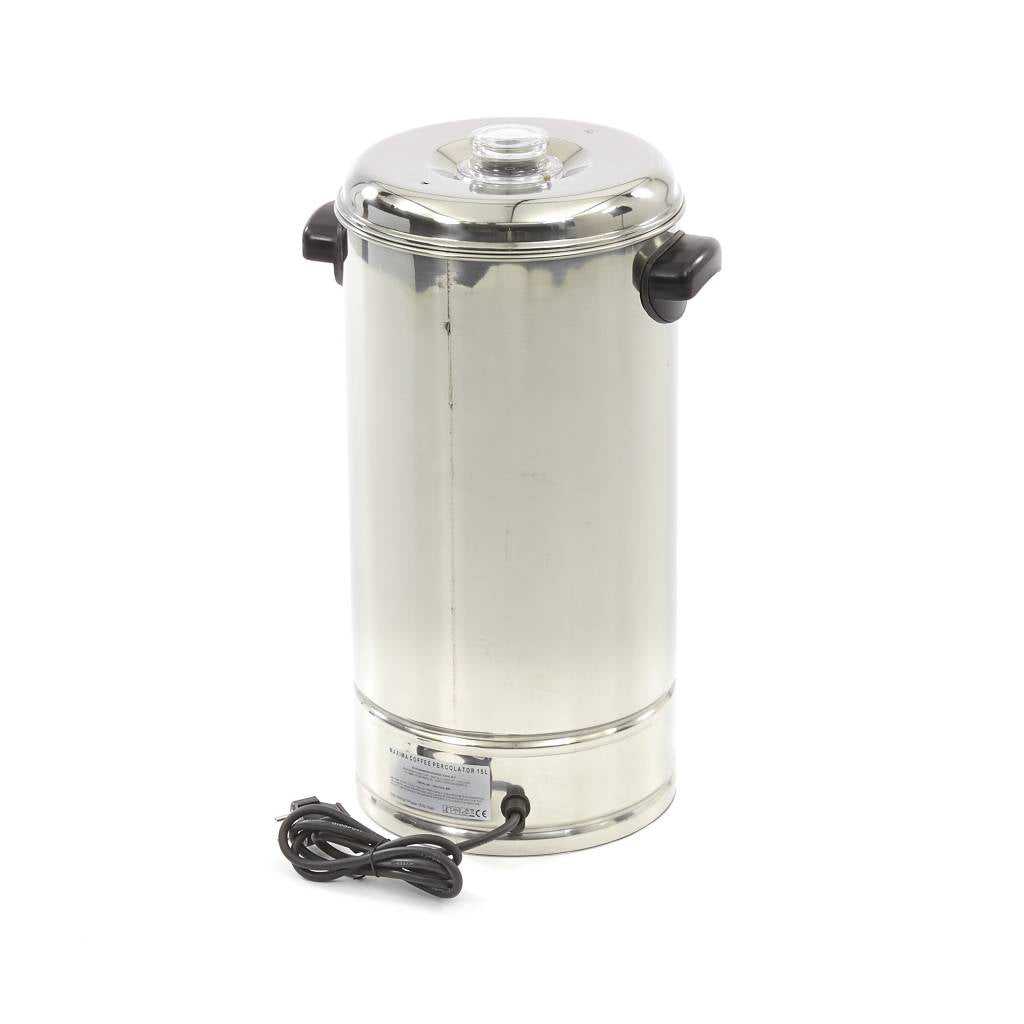 Koffie Percolator - 15 L - 120 Kopjes - Uitneembaar Koffiefilter
