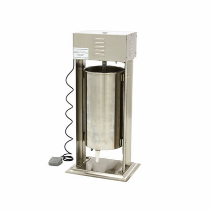 Worstenvuller - 25 L - Automatisch - Verticaal - incl. 4 Vulbuizen