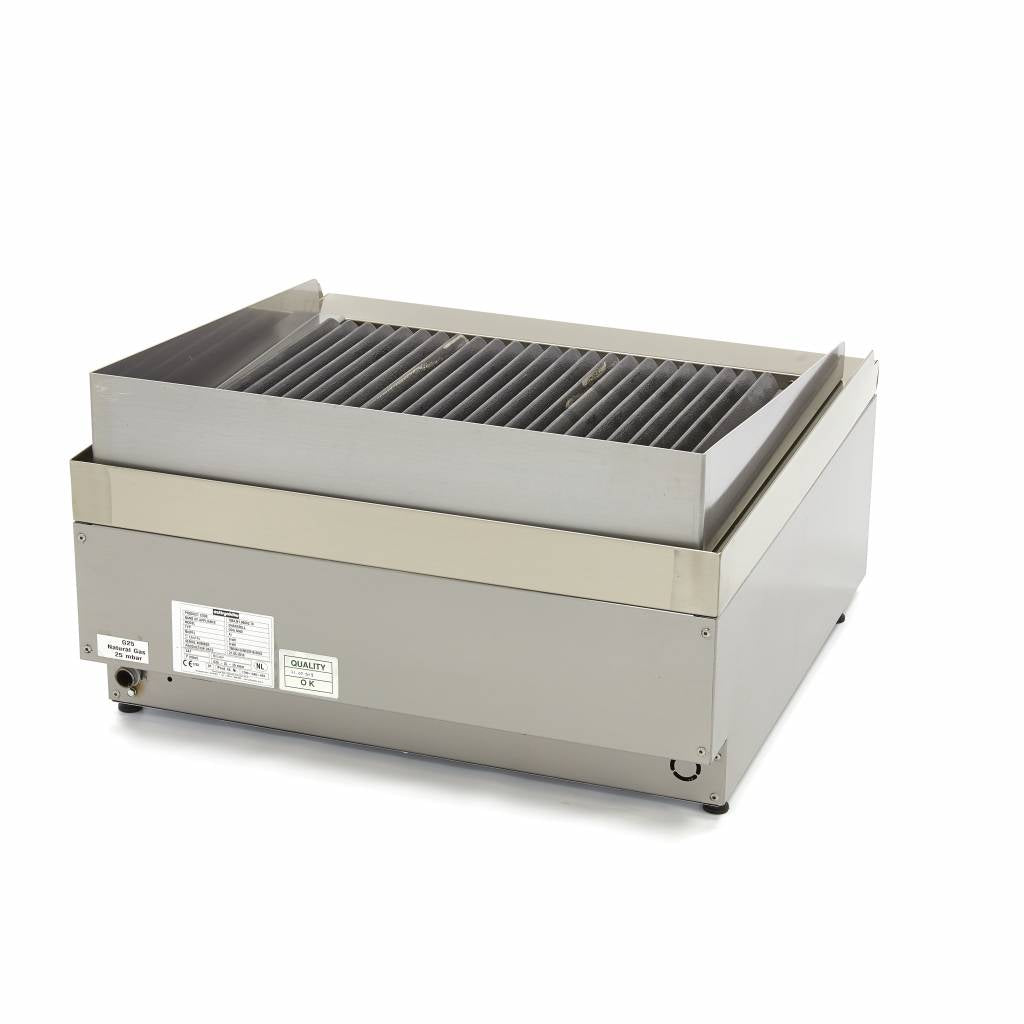 Chargrill Horeca - Dubbel - 60 cm Diep - Gas