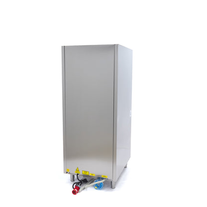 Pannenwasser - 60 x 76 cm - met Glansspoel- en Zeeppomp - 400V