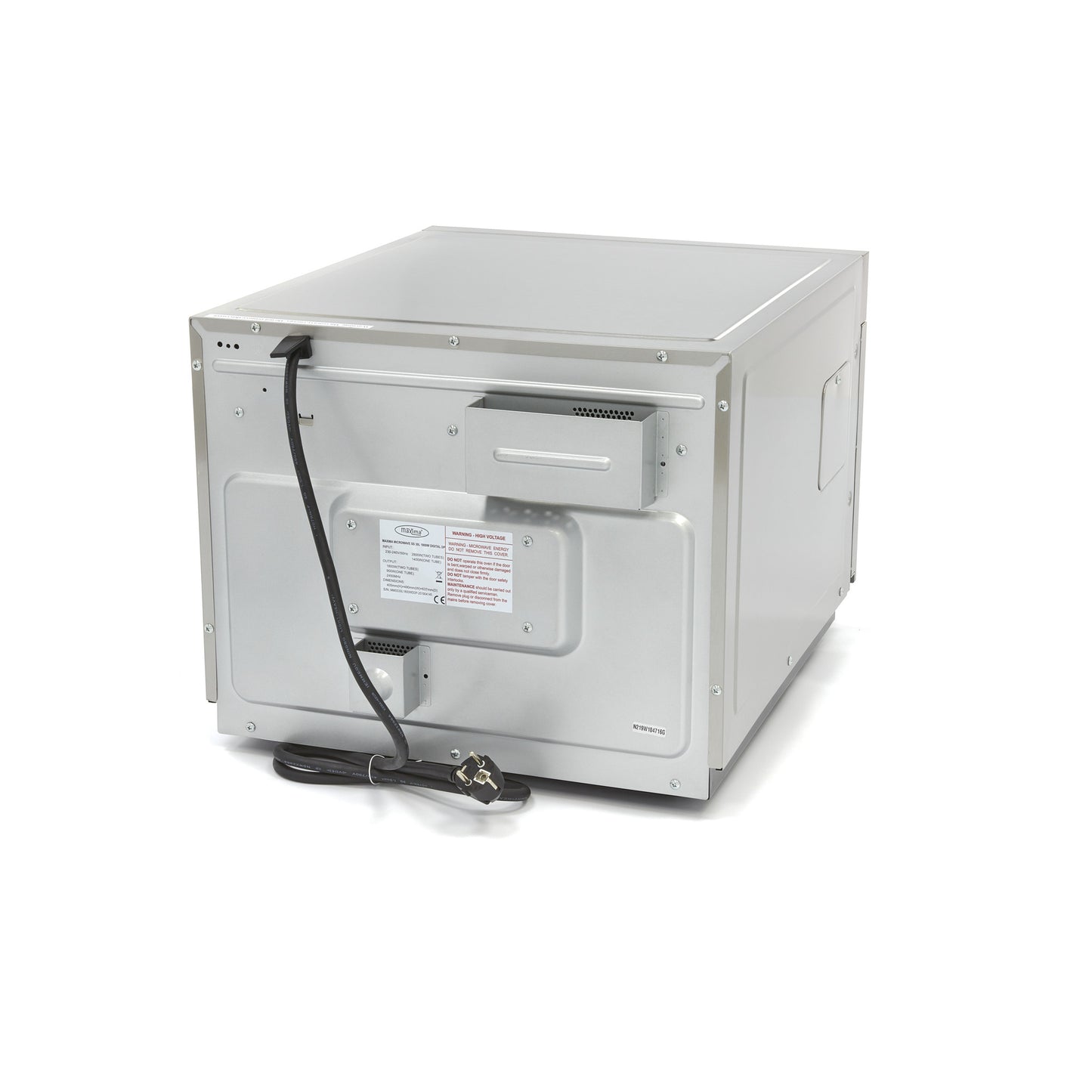 Magnetron - 1800W - 20 Programma's - Borden tot Ø 36 cm - 2 Etages