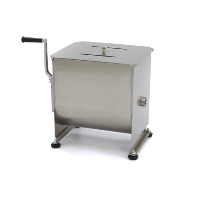 Vleesmenger - 30 L - 25 Kg Vlees - Enkele As - Handmatig