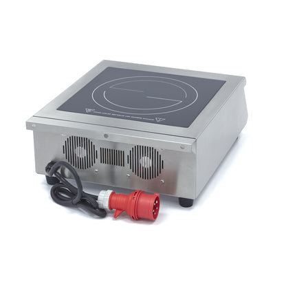 Inductiekookplaat - Ø26cm - 5000W - 400V
