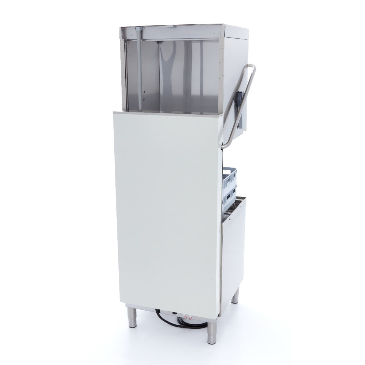 Doorschuifvaatwasser - 50 x 60 cm - met Glansspoel- en Zeeppomp – 400V
