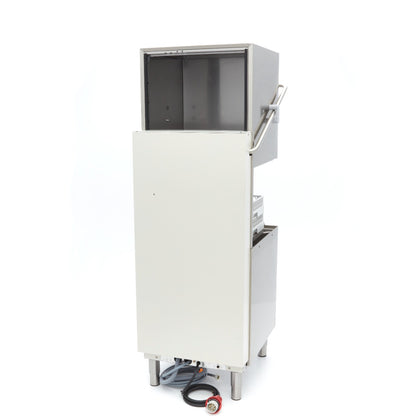 Doorschuifvaatwasser - 50 x 50 cm - met Afvoer-, Glansspoel- en Zeeppomp – 400V