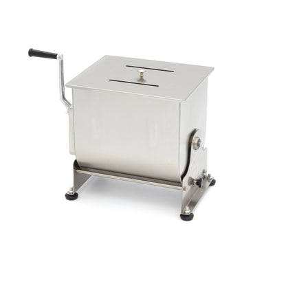 Vleesmenger 30 L - 25 Kg Vlees - Kantelbare Kom - Handmatig