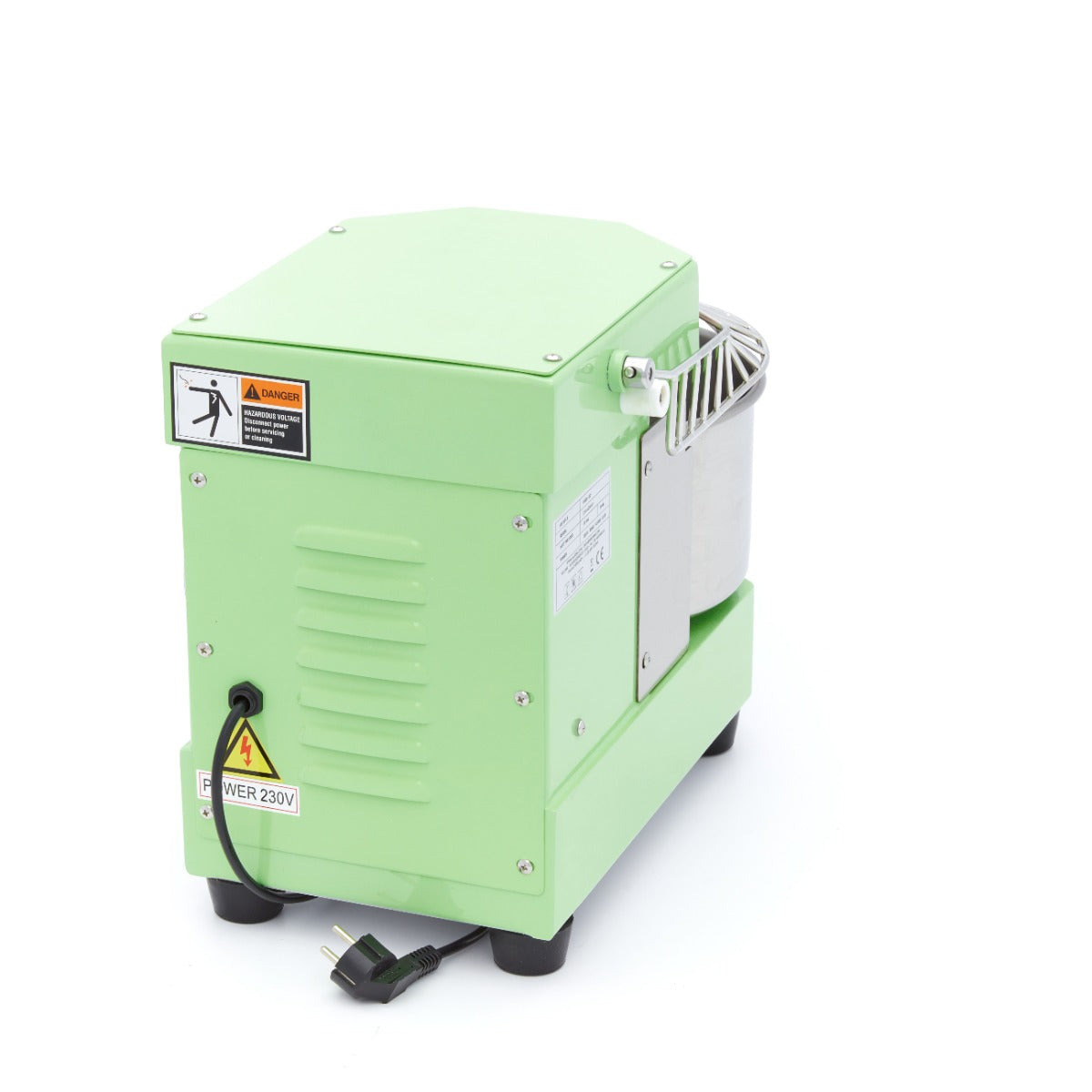 Spiraalkneder - 8 L - 4,5 Kg Deeg - Pastel Groen