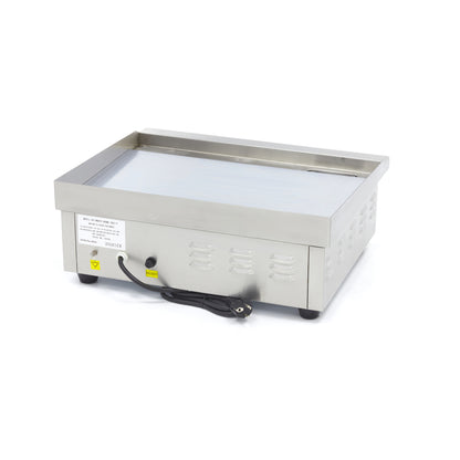Grillplaat - Glad Chroom - 55 cm - incl. Opvangbak