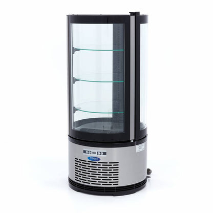 Gebaksvitrine - 100 L - 48 cm - Rond