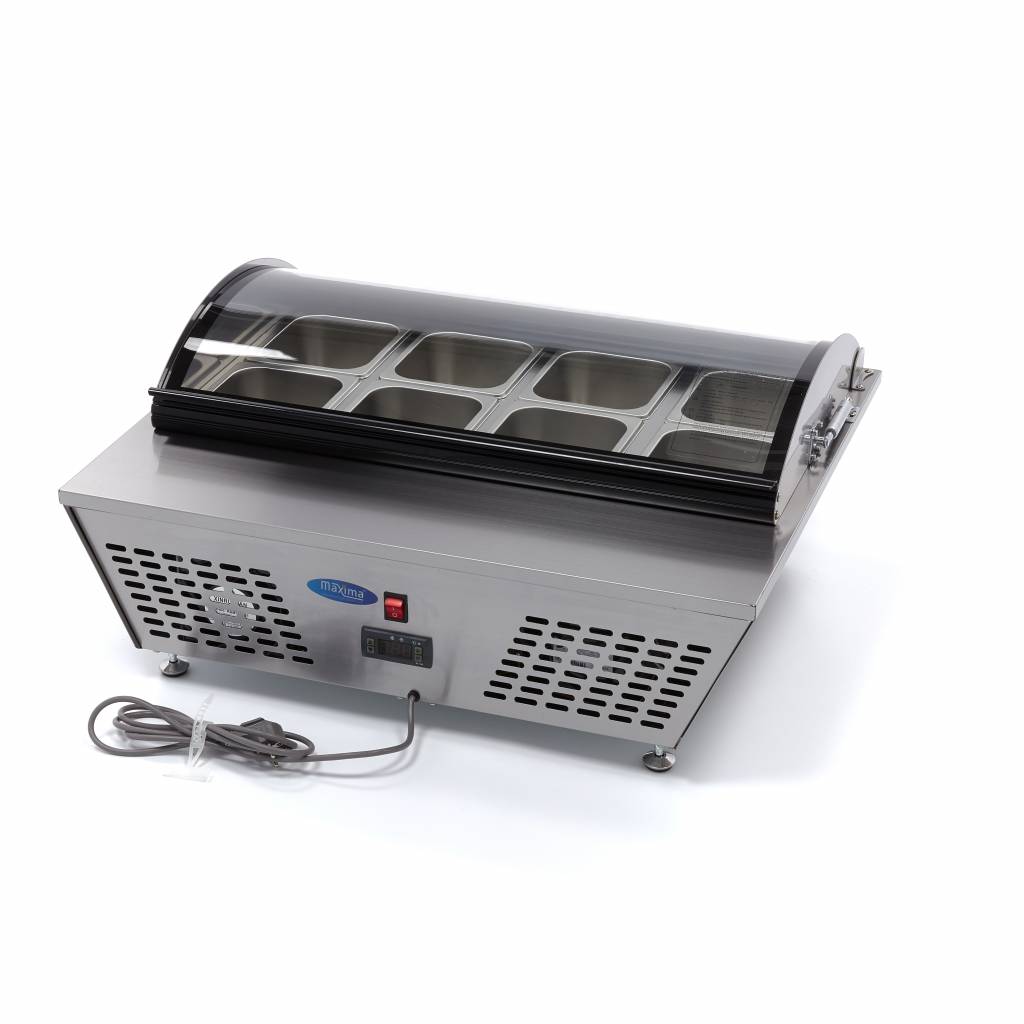 Saladette - 67 L - Tafelmodel - 8 x 1/6 GN