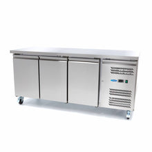 Koelwerkbank - 180 cm - 3 Deuren