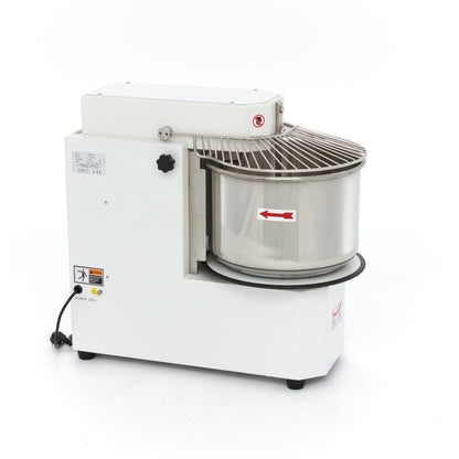 Spiraalkneder - 30 L - 18 Kg Deeg - 2 Snelheden - Uitneembare Kom