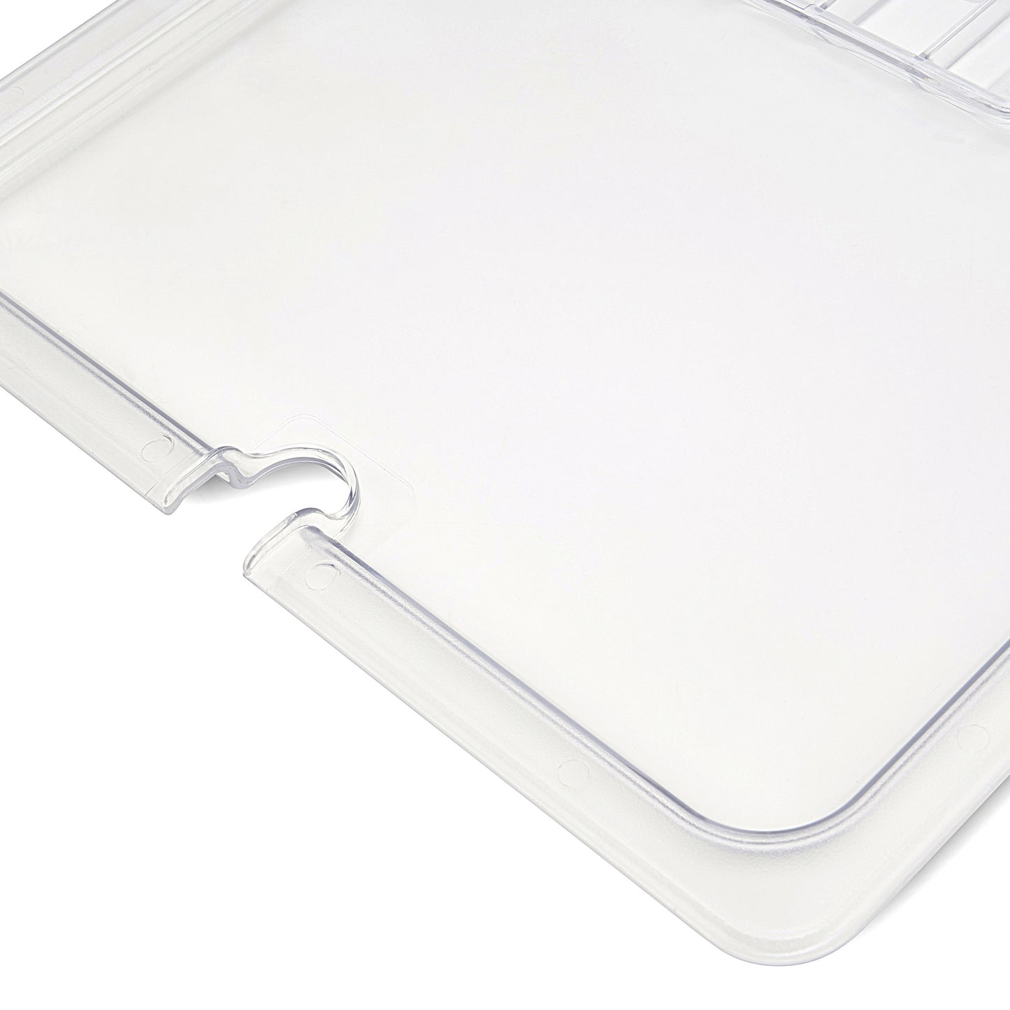 Gastronorm Deksel - 1/1 GN - Polycarbonaat - met Uitsparing