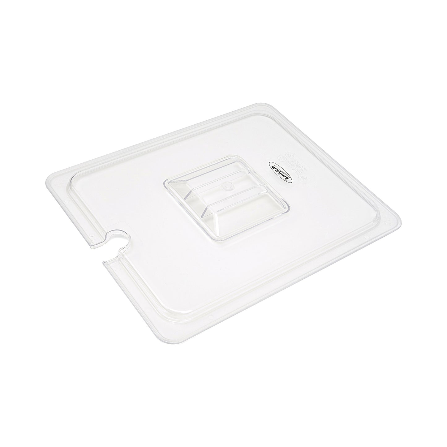 Gastronorm Deksel - 1/2 GN - Polycarbonaat - met Uitsparing