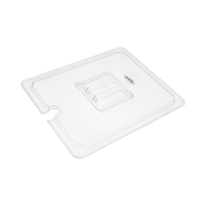 Gastronorm Deksel - 1/2 GN - Polycarbonaat - met Uitsparing
