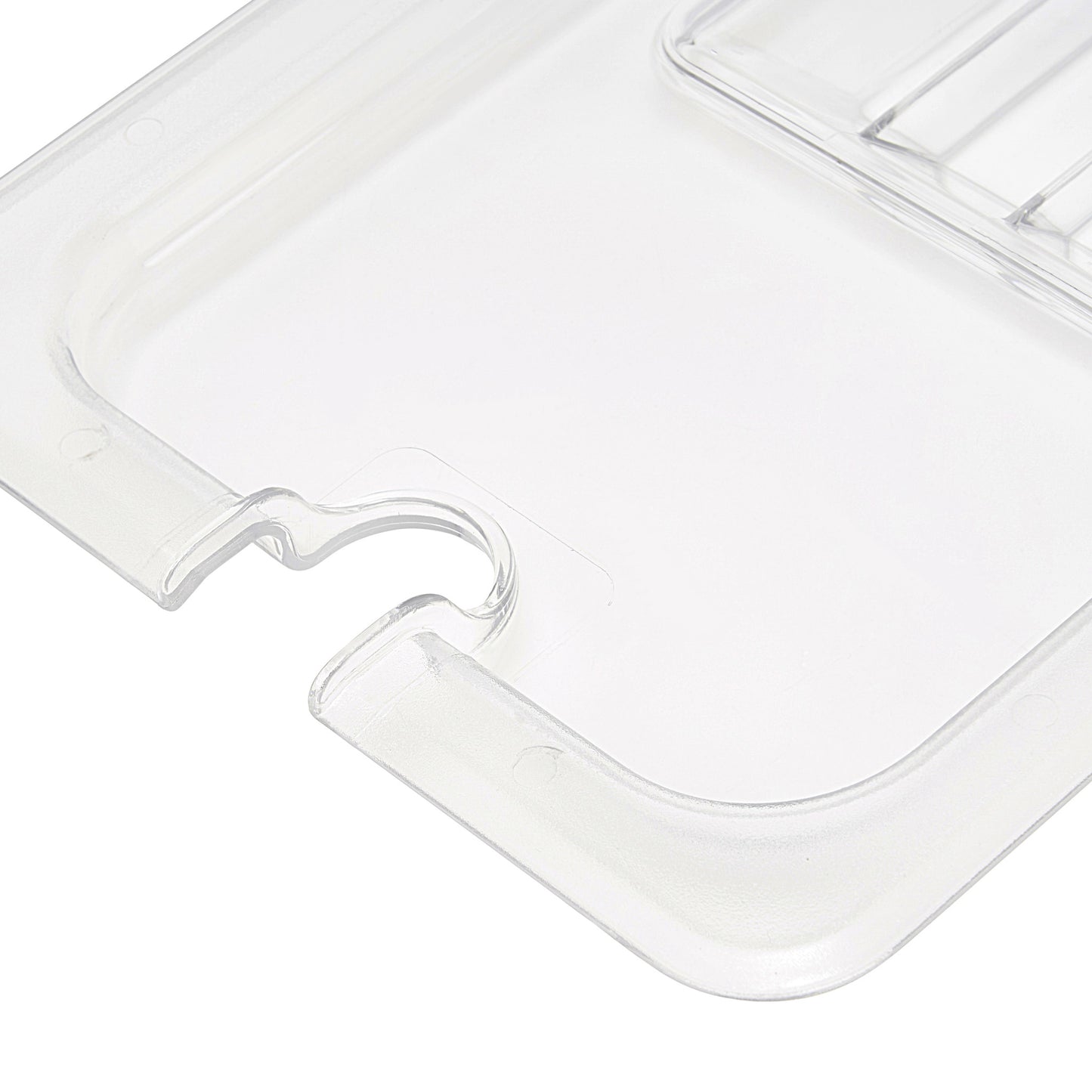 Gastronorm Deksel - 1/3 GN - Polycarbonaat - met Uitsparing