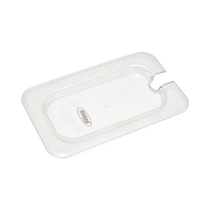 Gastronorm Deksel - 1/9 GN - Polycarbonaat - met Uitsparing