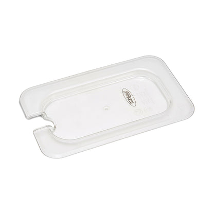 Gastronorm Deksel - 1/9 GN - Polycarbonaat - met Uitsparing
