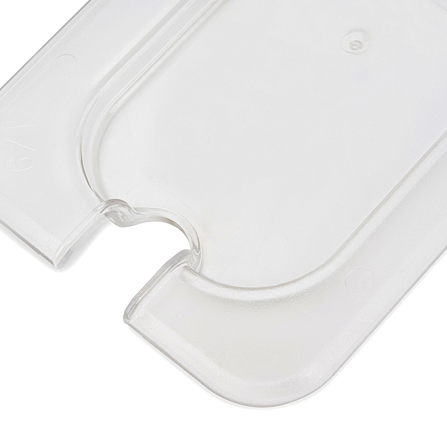 Gastronorm Deksel - 1/9 GN - Polycarbonaat - met Uitsparing