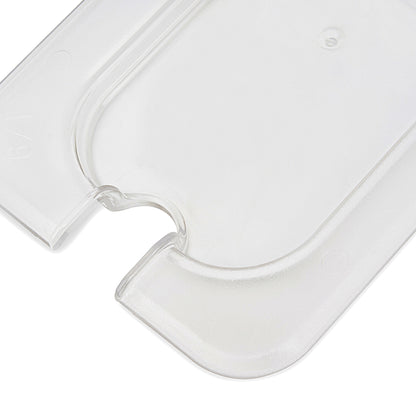 Gastronorm Deksel - 1/9 GN - Polycarbonaat - met Uitsparing