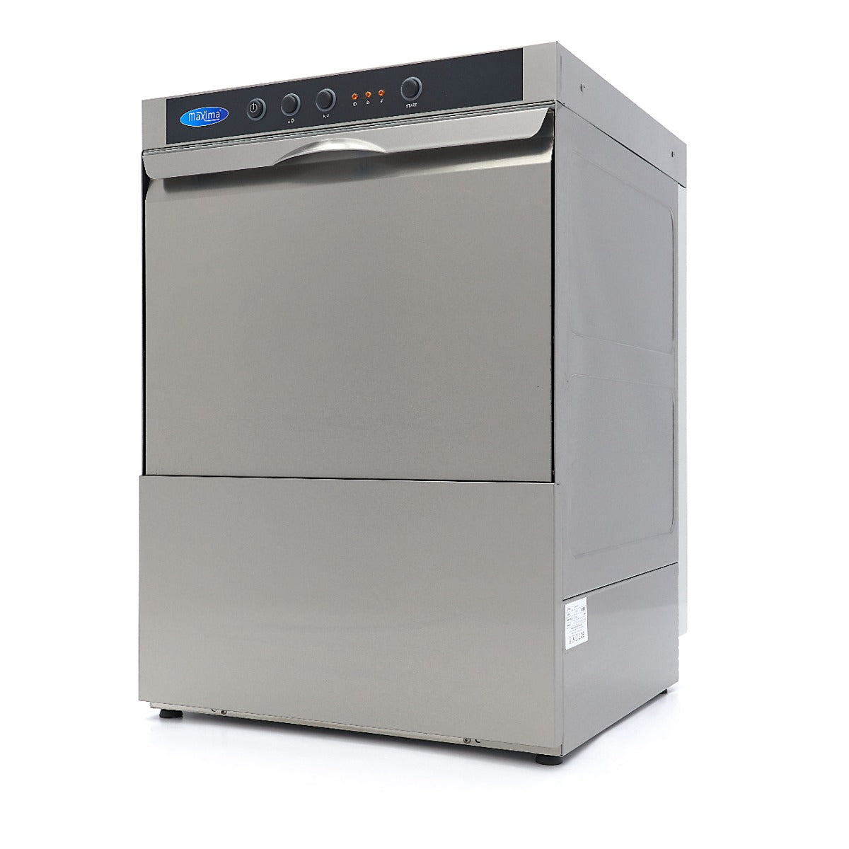 Horeca Vaatwasser - 50 x 50 cm - met Afvoer-, Glansspoel- en Zeeppomp - 400V