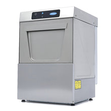 Glazenspoelmachine - 35 x 35 cm - met Afvoer-, Glansspoel- en Zeeppomp - Digitaal Display - 230V