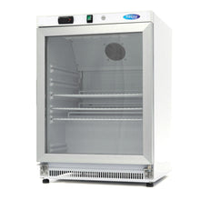 Koelkast - 200 L - Wit - met Glazen Deur