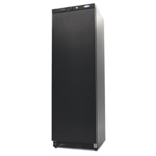 Vrieskast - 400 L - 6 Vaste Roosters - Zwart
