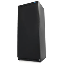 Vrieskast - 600 L - 6 Vaste Roosters - Zwart