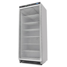 Vrieskast - 600 L - Zwart - met Glazen Deur
