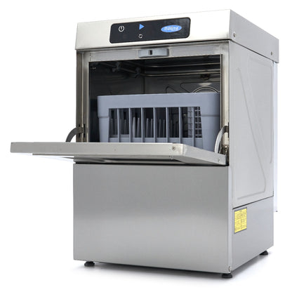 Glazenspoelmachine - 35 x 35 cm - met Glansspoelpomp - Digitaal Display - 230V