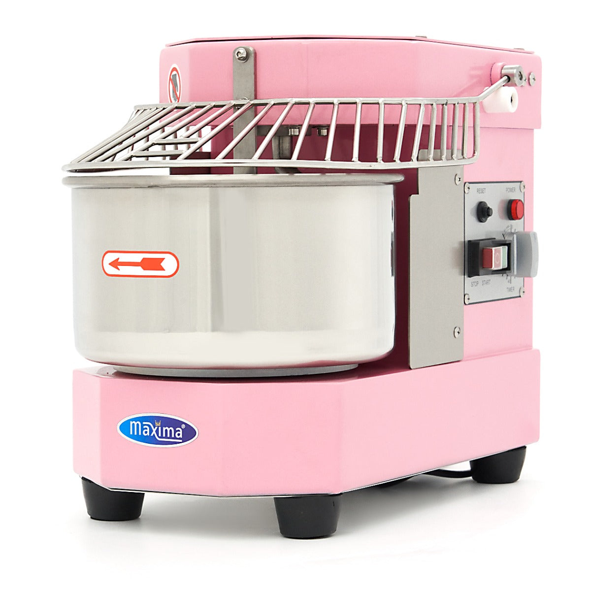 Spiraalkneder - 8 L - 4,5 Kg Deeg - Pastel Roze