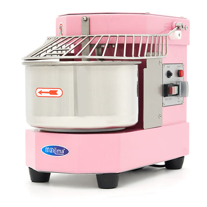 Spiraalkneder - 8 L - 4,5 Kg Deeg - Pastel Roze