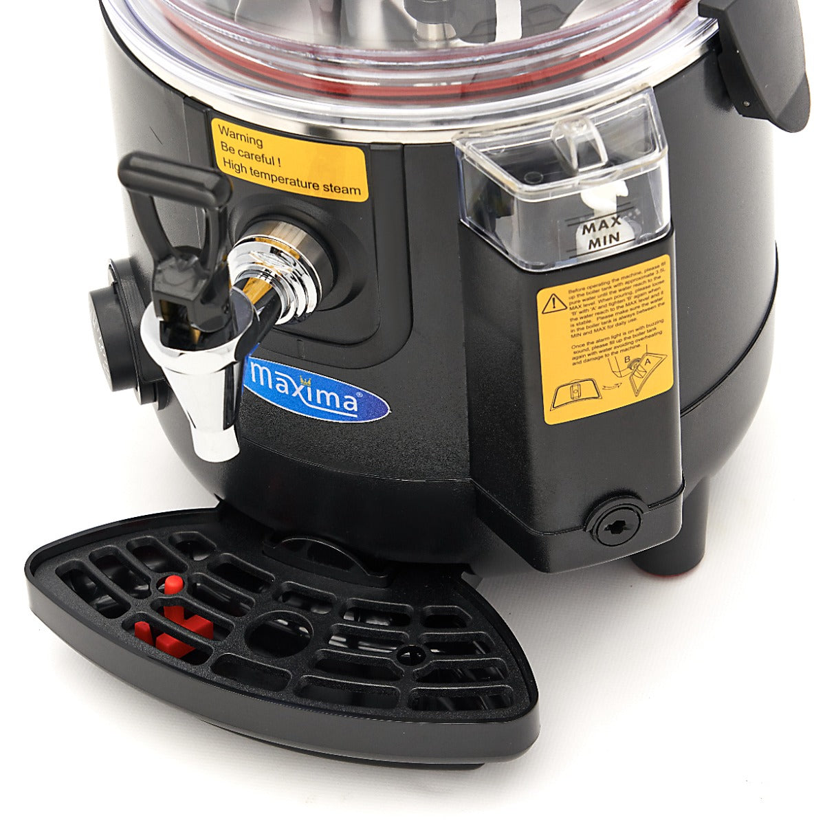 Warme Chocolademelk Dispenser – 5 L – Zwart