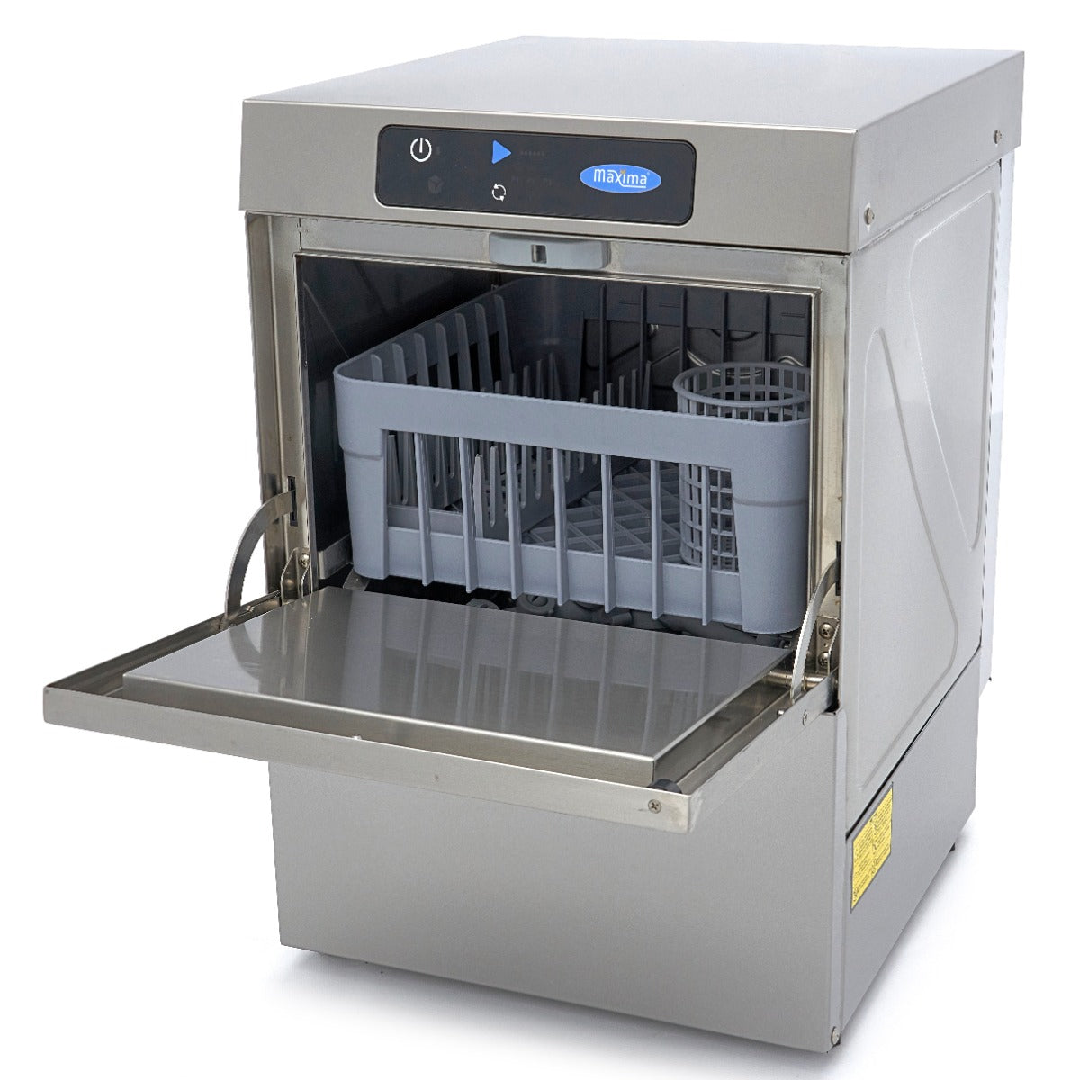 Glazenspoelmachine - 35 x 35 cm - met Glansspoelpomp - Digitaal Display - 230V