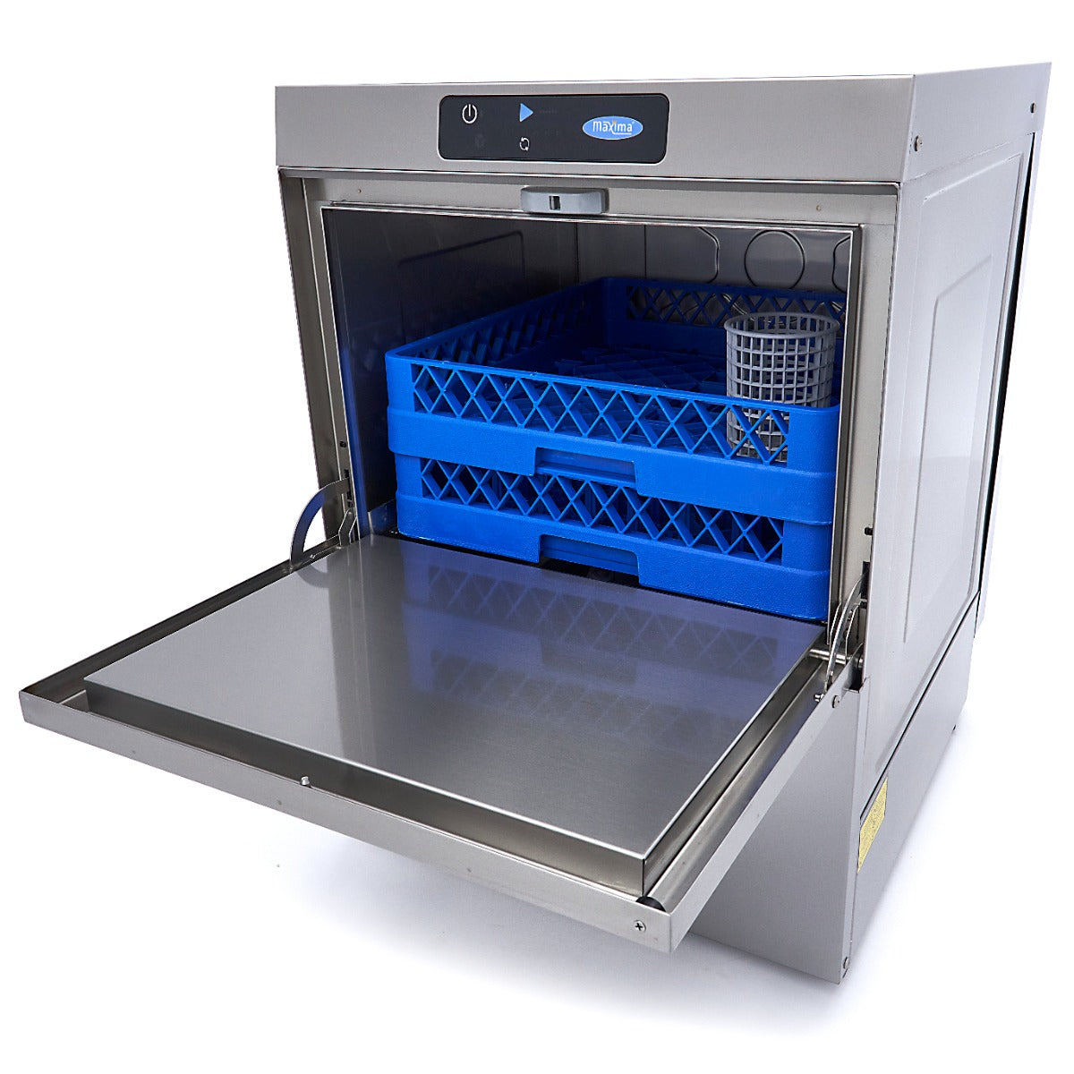 Horeca Vaatwasser - 50 x 50 cm - met Glansspoelpomp - Digitaal Display - 400V