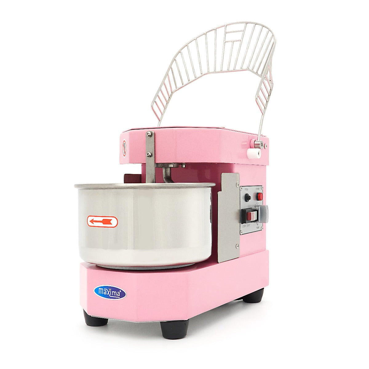 Spiraalkneder - 8 L - 4,5 Kg Deeg - Pastel Roze