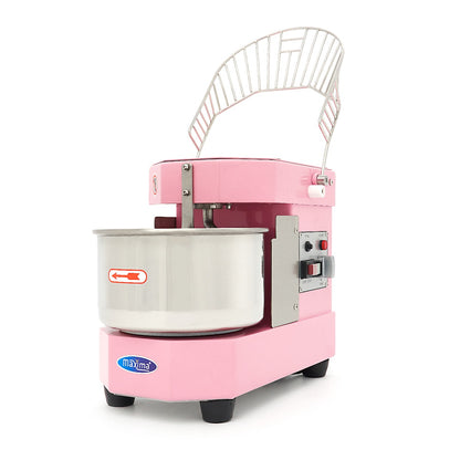Spiraalkneder - 8 L - 4,5 Kg Deeg - Pastel Roze