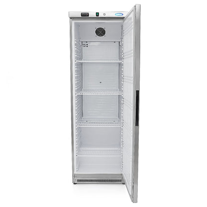 Koelkast - 400 L - 4 Verstelbare Roosters - Rvs