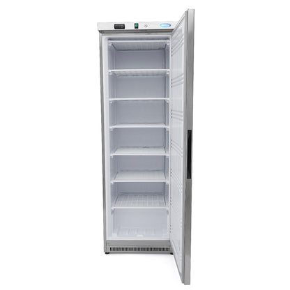 Vrieskast - 400 L - 6 Vaste Roosters - Rvs